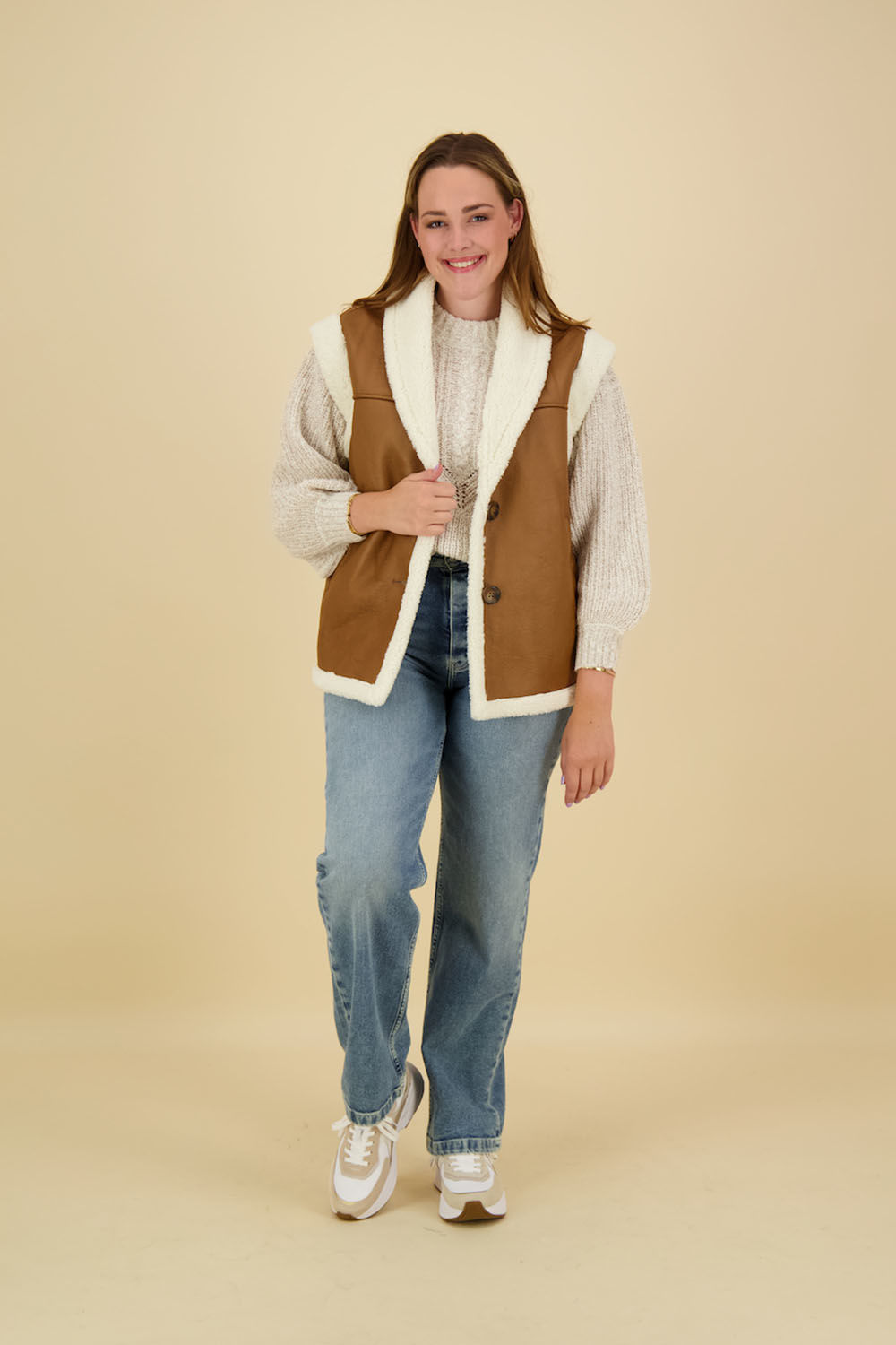 Summum Gilet Lammy Bruin Summum Gilet Lammy Bruin