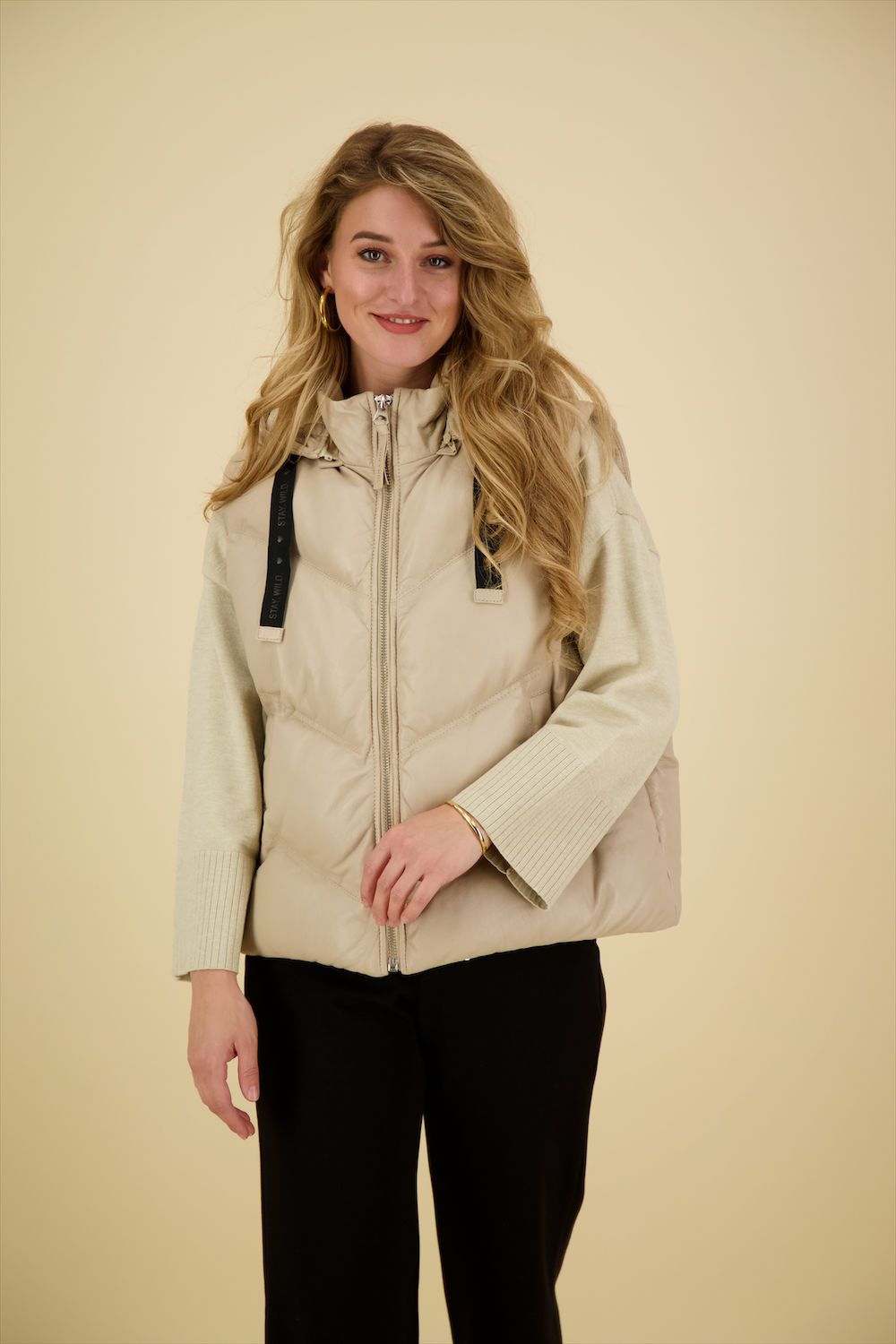 Gipsy Bodywarmer Namica Beige