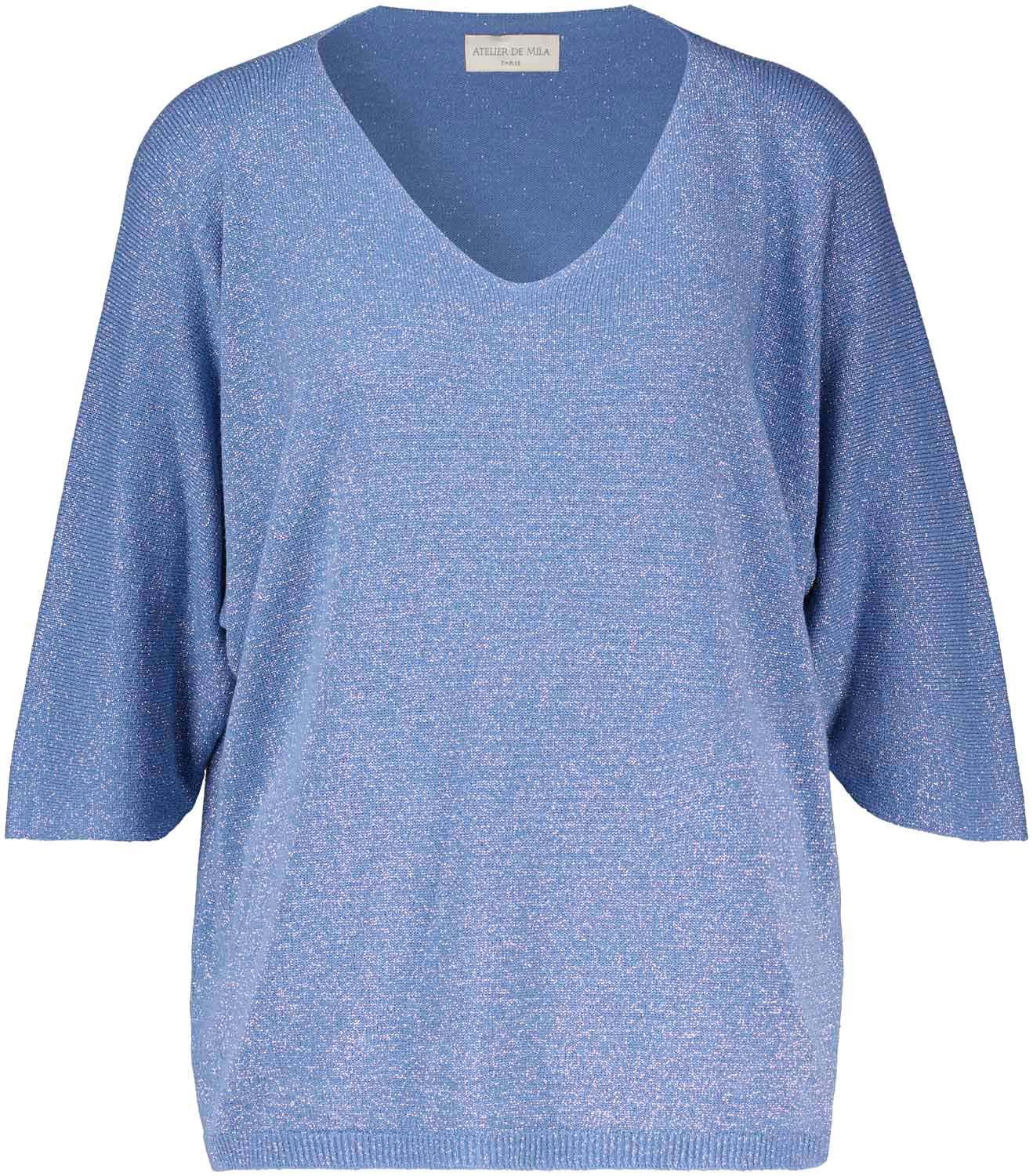 Bomont Glitter Top Blauw Bomont Glitter Top Blauw