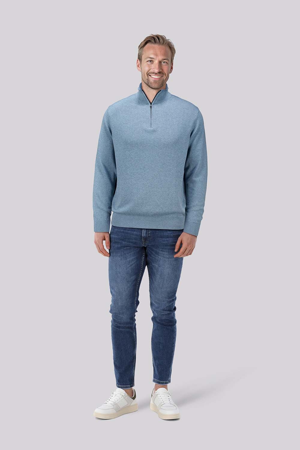 Bomont Trui Blauw  Bomont Trui Blauw