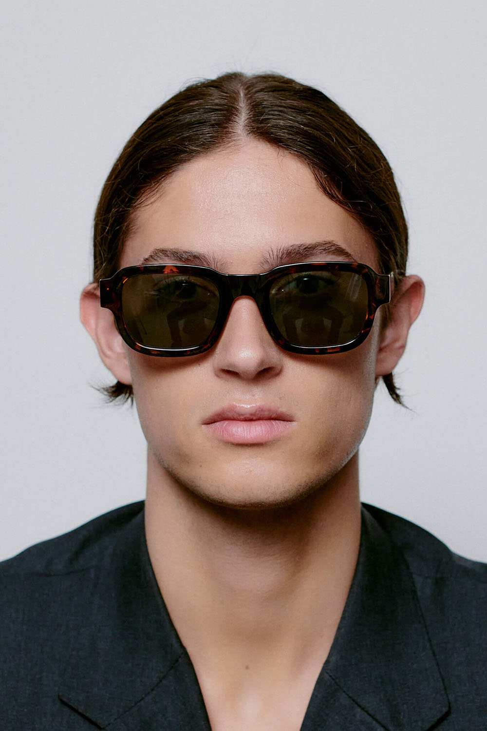 A Kjaerbede aps Zonnebril Halo Bruin  A Kjaerbede aps Zonnebril Halo Bruin