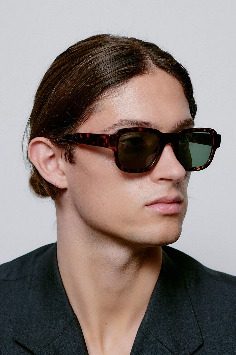 A Kjaerbede aps Zonnebril Halo Bruin  A Kjaerbede aps Zonnebril Halo Bruin