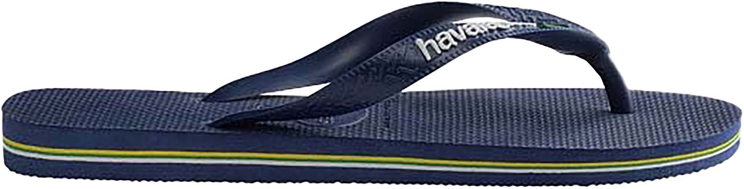 Havaianas Slippers Brasil Logo Blauw