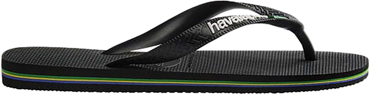 Havaianas Slippers Brasil Logo Zwart