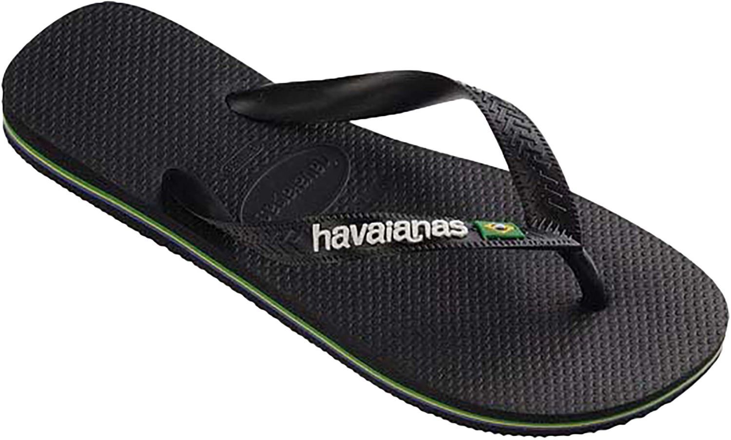 Havaianas Slippers Brasil Logo Zwart