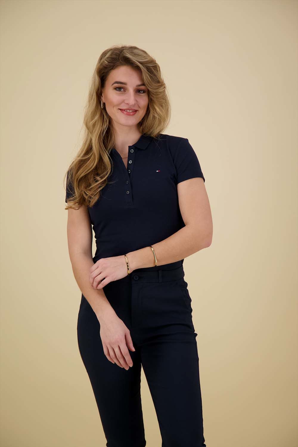 Tommy Hilfiger Polo Donkerblauw  Tommy Hilfiger Polo Donkerblauw