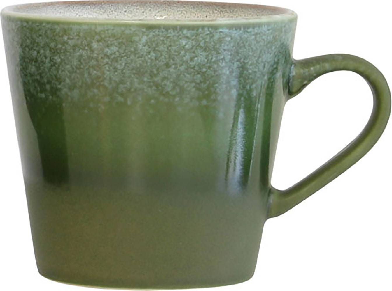 HKliving Cappuccinomok Ceramic &0's groen 