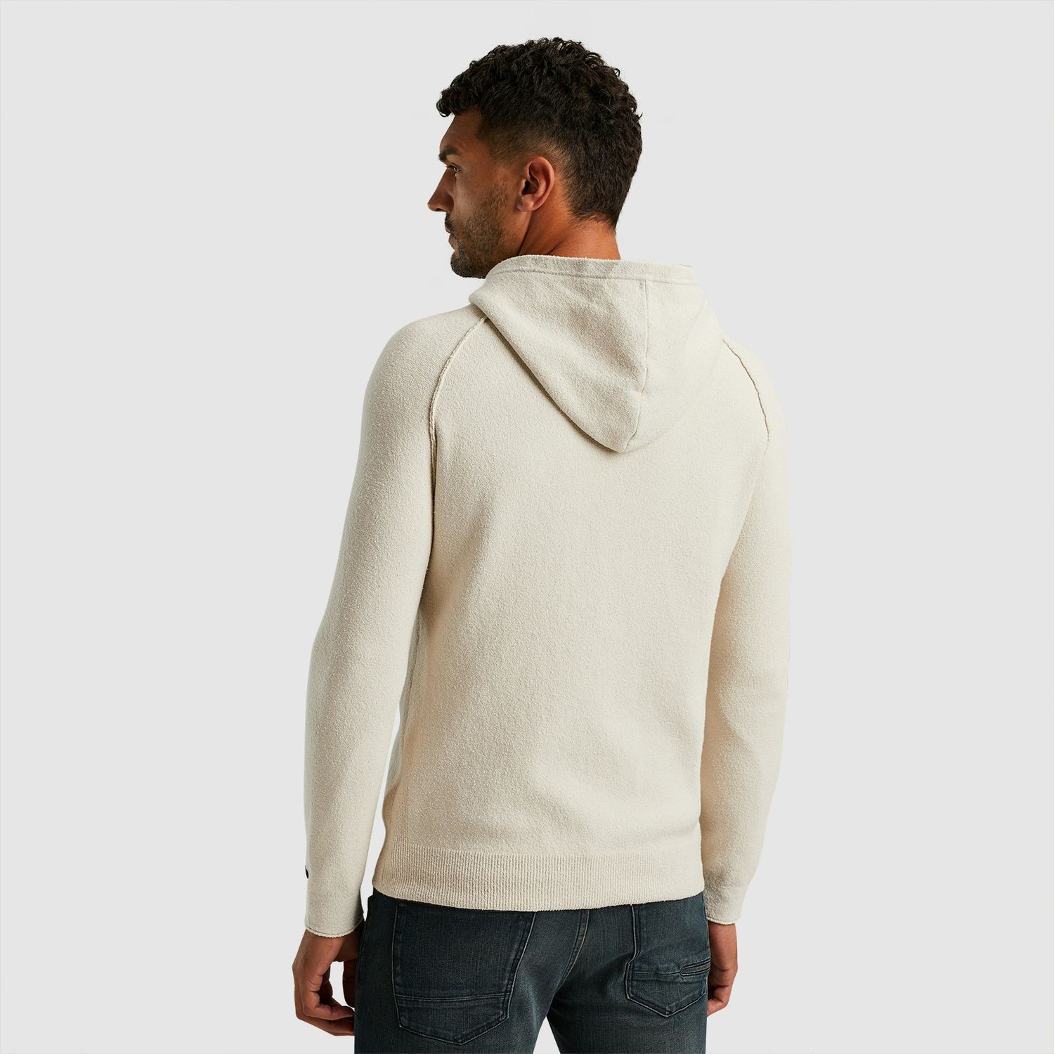 Cast Iron Hoodie Gebroken Wit Cast Iron Hoodie Gebroken Wit