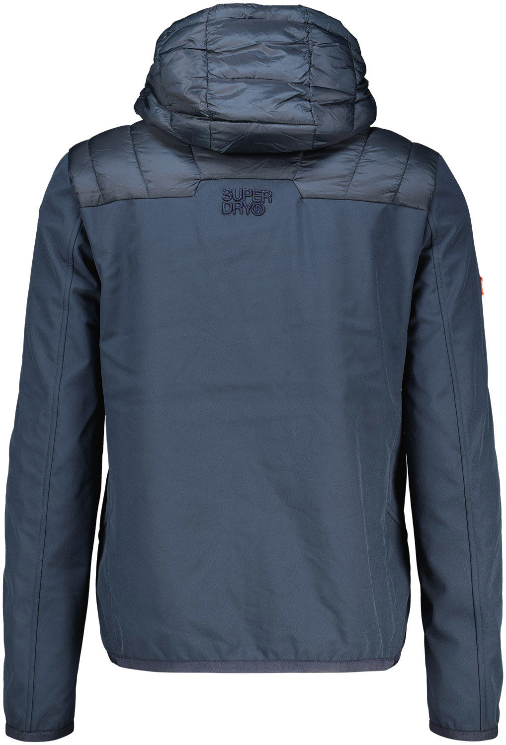 Superdry Storm Softshell jas met capuchon Blauw Superdry Storm Softshell jas met capuchon Blauw