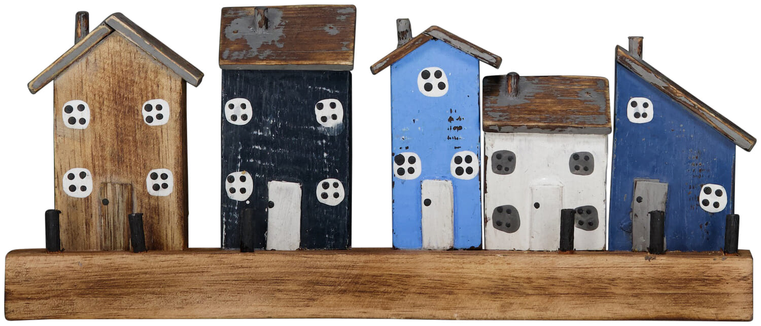 Bomont Collection Decoratie House Blauw Bomont Collection Decoratie House Blauw