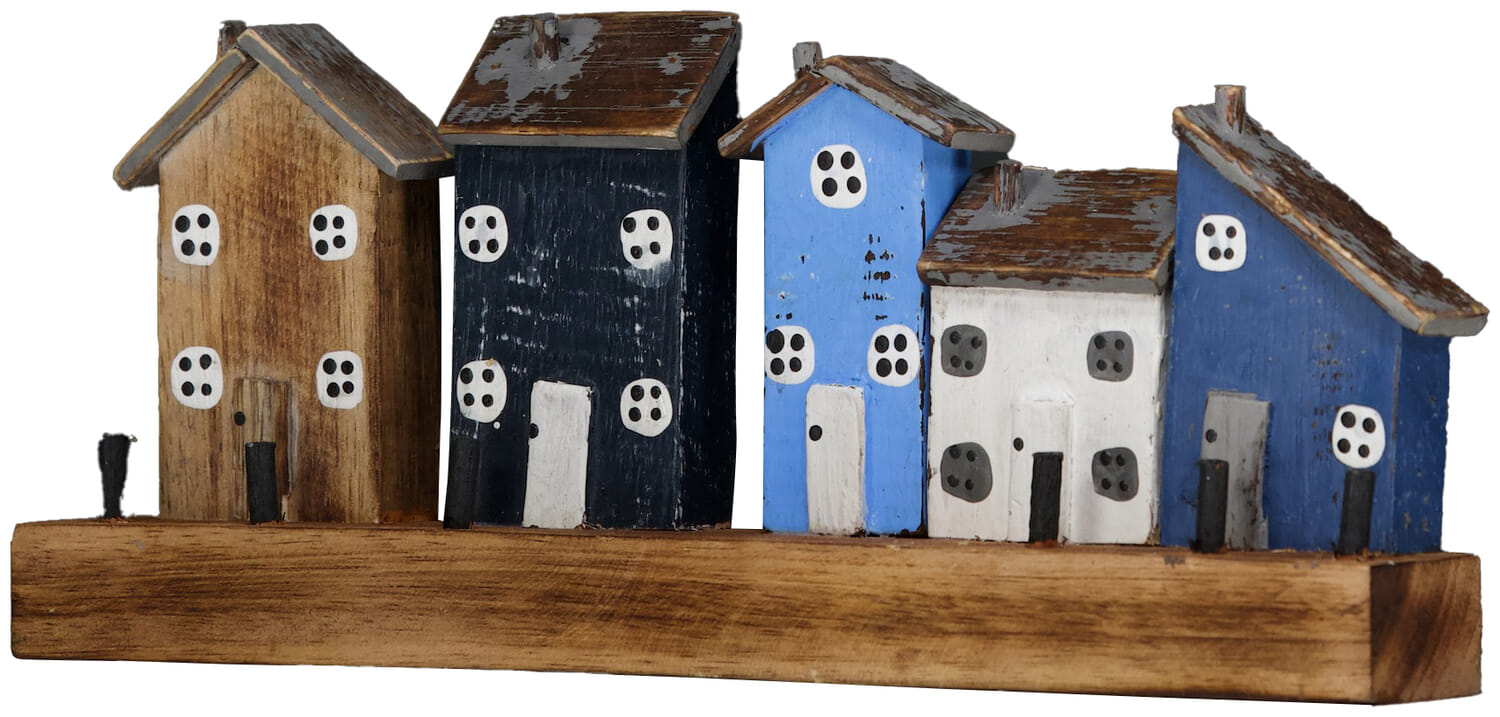 Bomont Collection Decoratie House Blauw Bomont Collection Decoratie House Blauw