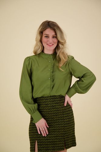 Ichi Blouse Karlani Groen