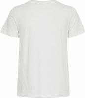 T-shirt Kamille Wit