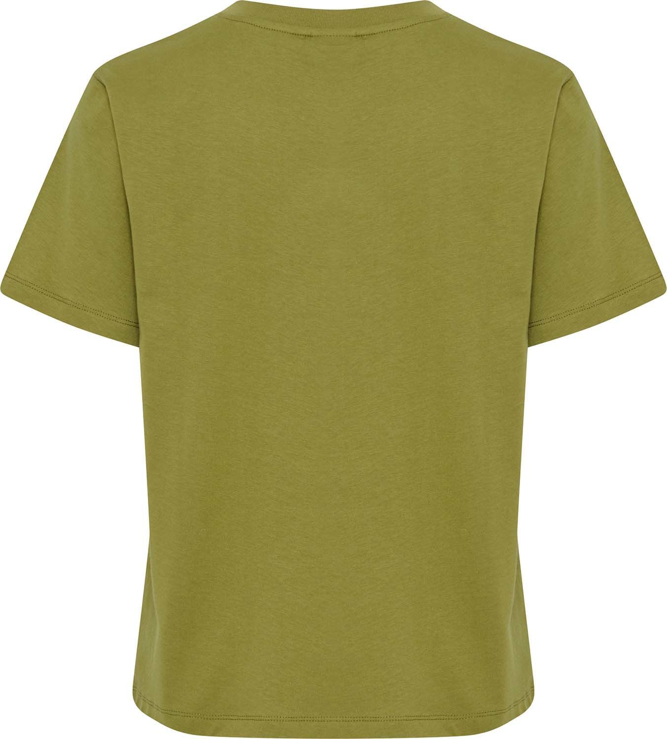 Ichi T-shirt Palmer Loose Groen