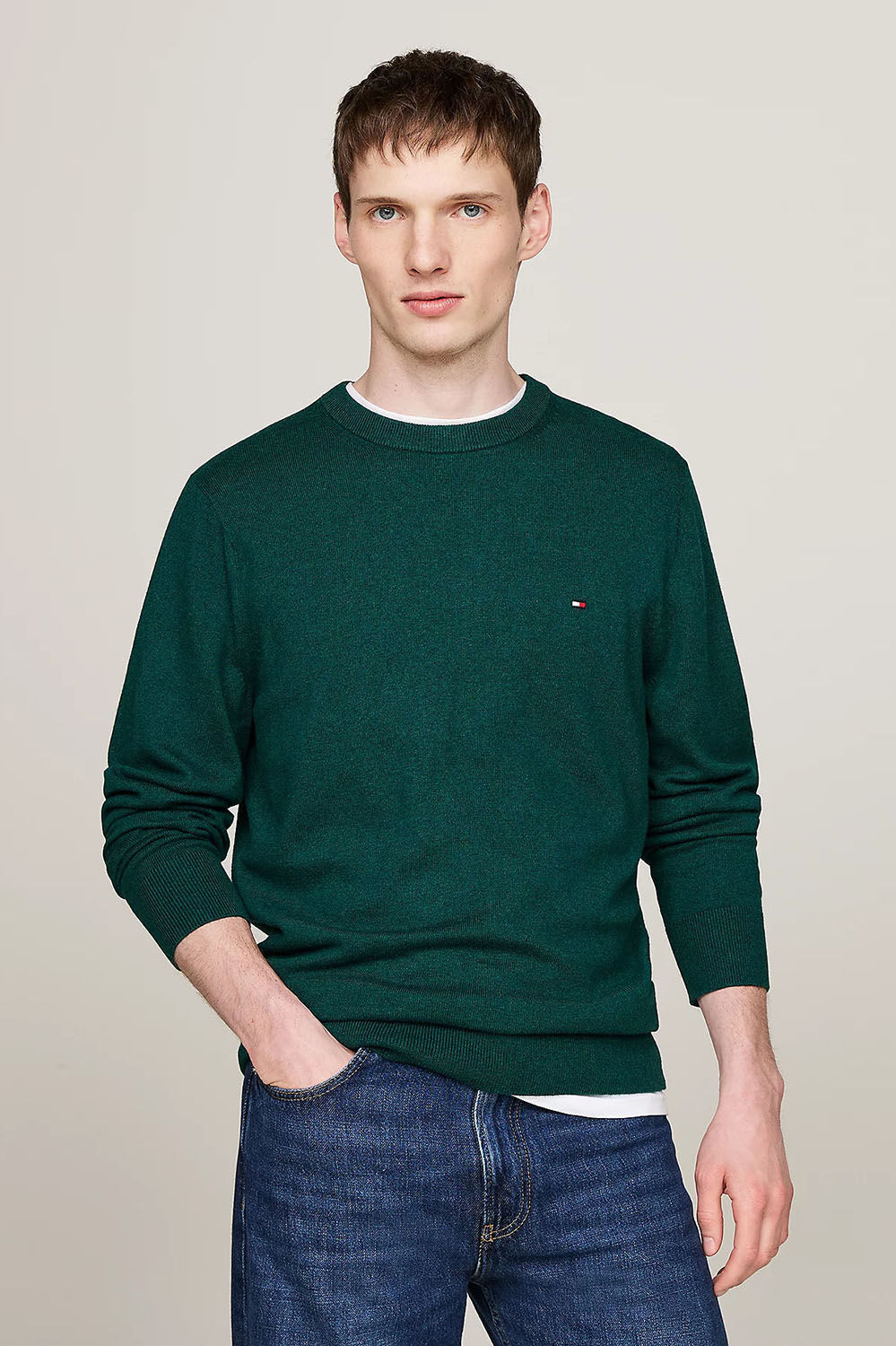 Tommy Hilfiger Trui Ima Cashmere Groen Tommy Hilfiger Trui Ima Cashmere Groen