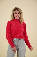 Pullover Indra Chenille Rood