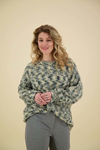 In Shape Pullover Madou Bouclé Grijs