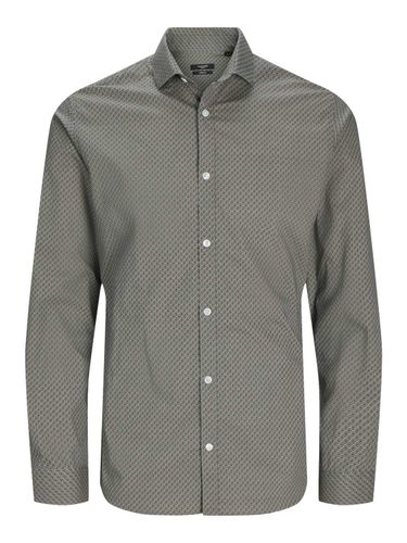 Jack & Jones Overhemd Blablackpool Beige