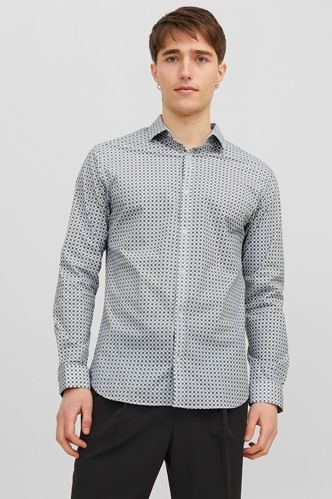 Jack & Jones Overhemd Regular Fit Wit