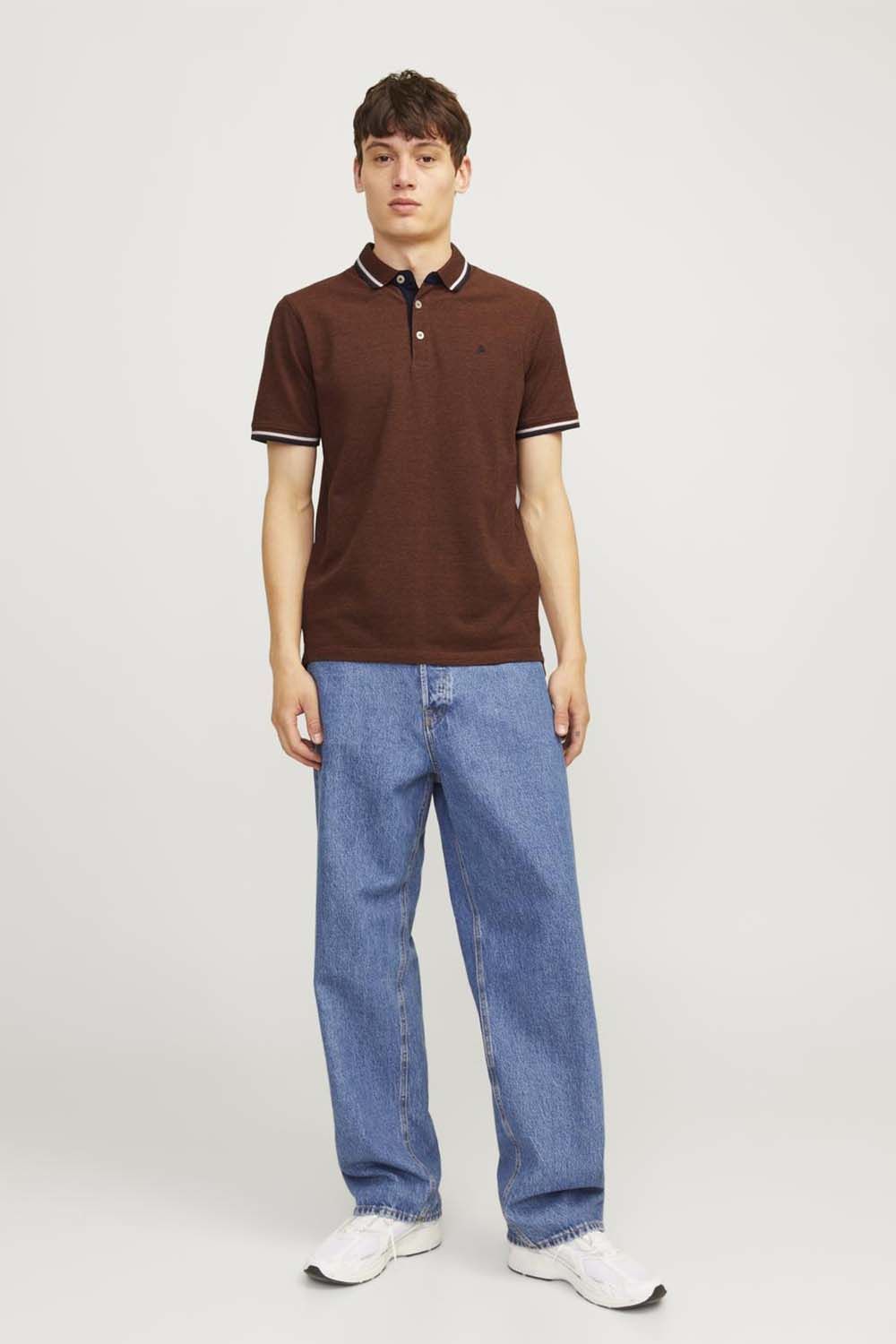 Jack & Jones Polo Paulo Bruin