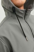 jjebasic softshell hood noos Grijs