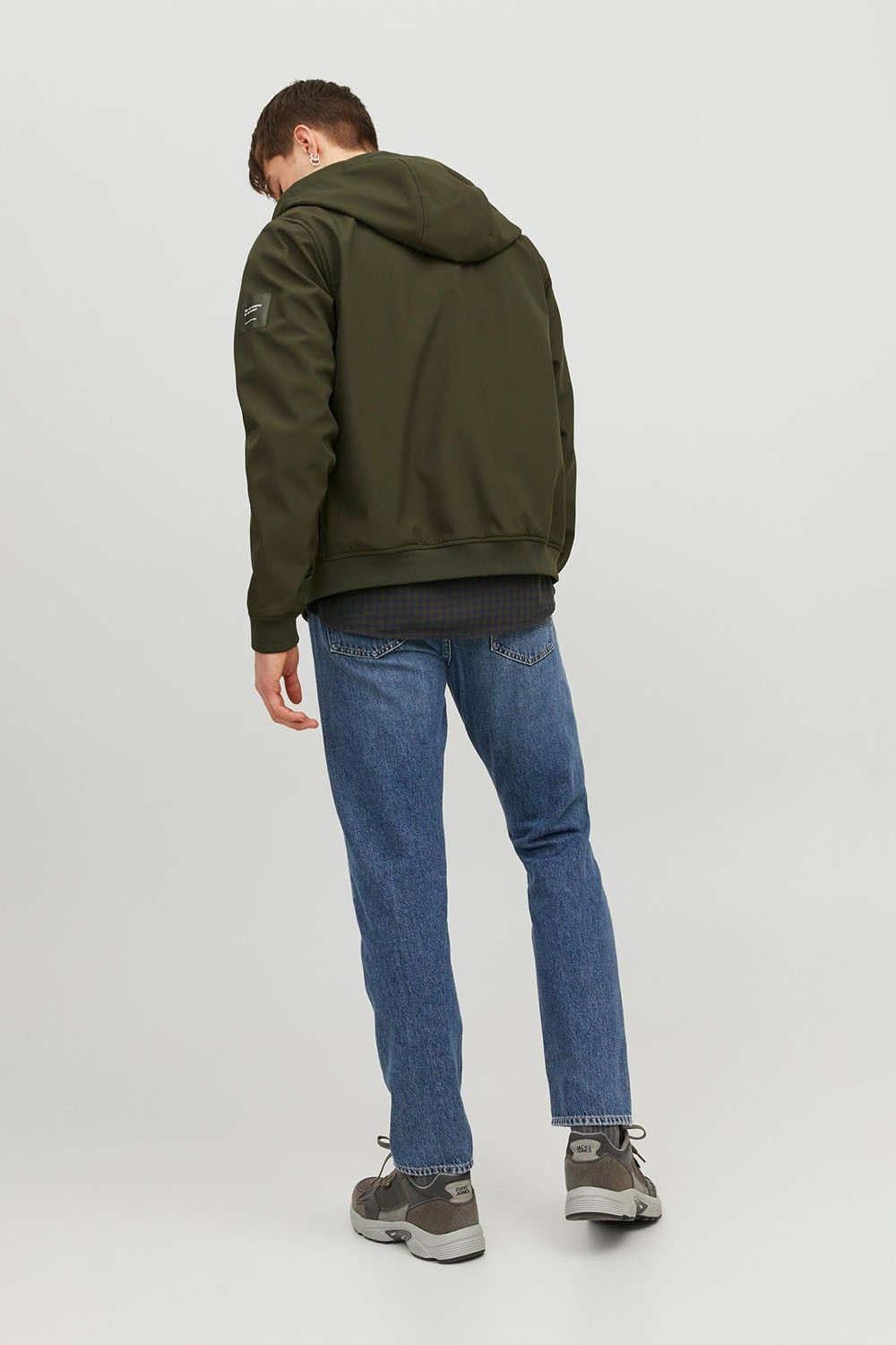 Jack & Jones Softshelljas Legergroen 