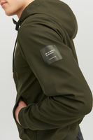 jjebasic softshell hood noos Groen