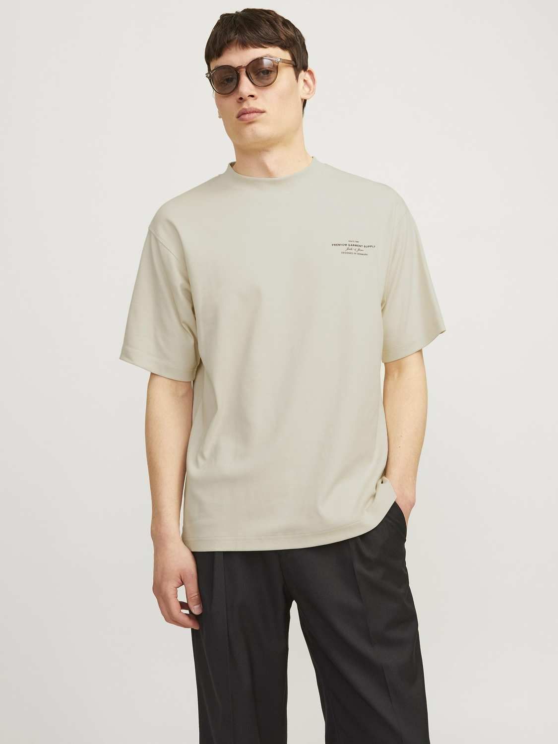 Jack & Jones T-shirt Crème