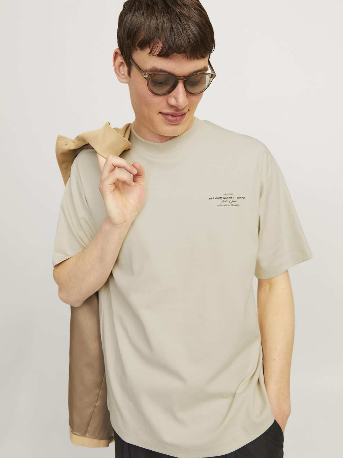 Jack & Jones T-shirt Crème