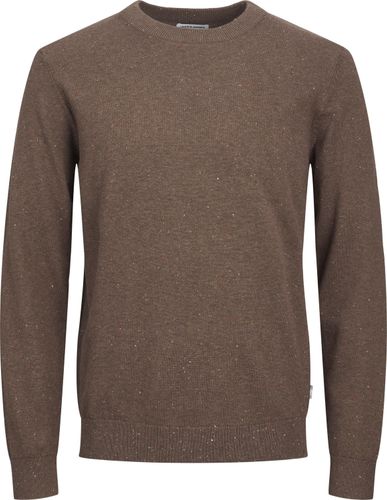 Jack & Jones jjealbert knit crew neck Bruin