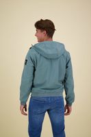 Softshell Basic Hood Blauw