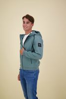 Softshell Basic Hood Blauw