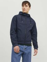 Softshell Basic Hood Blauw