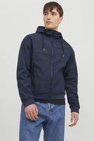 Softshell Basic Hood Blauw