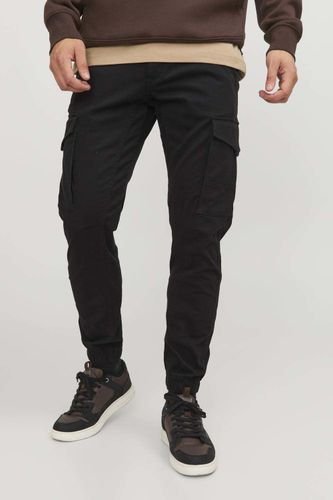 Jack & Jones Cargobroek Paul Flake Zwart