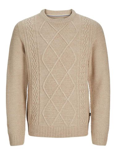 Jack & Jones Kabeltrui Bludiogo Bruin