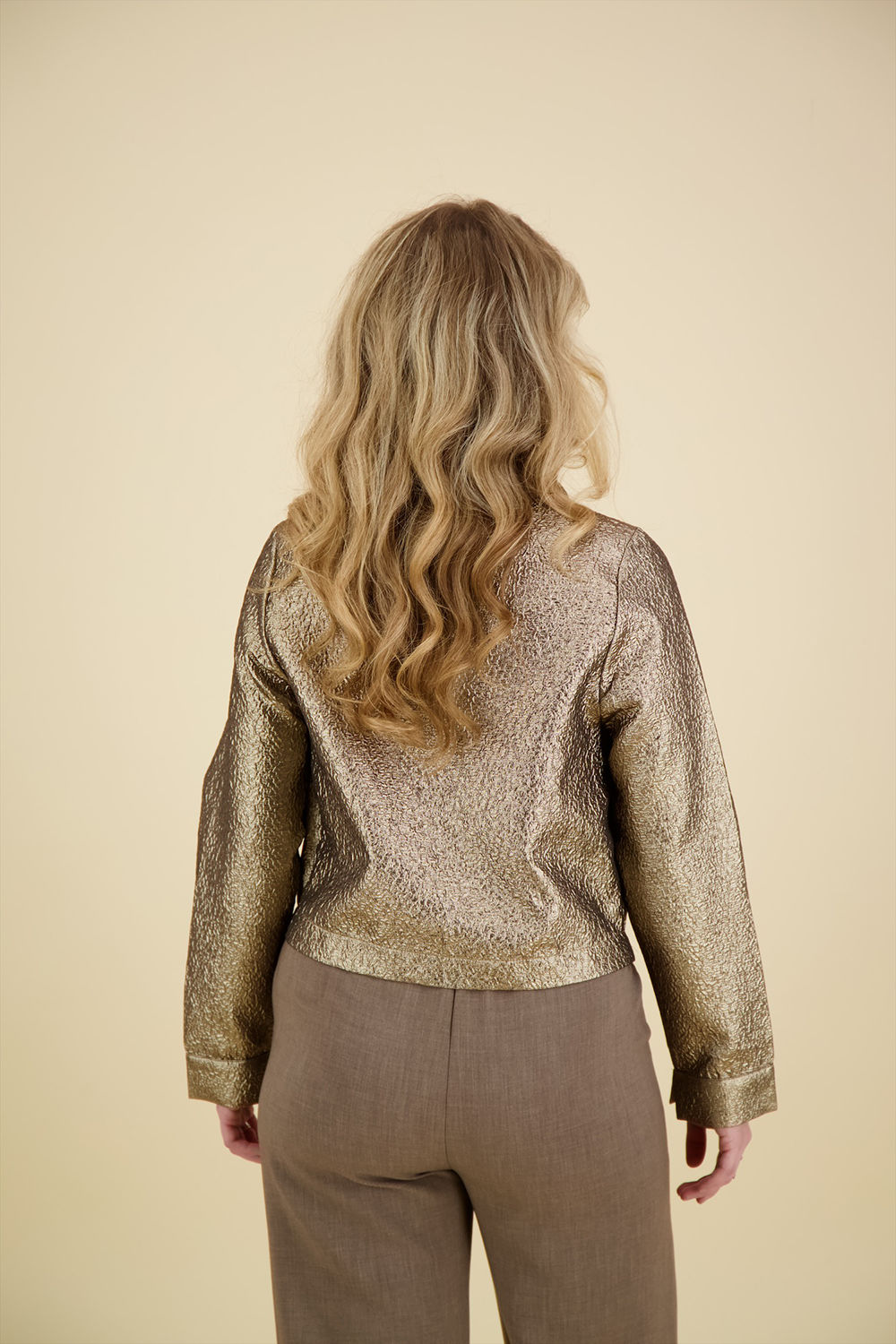 Poools Jacket Goud Poools Jacket Goud
