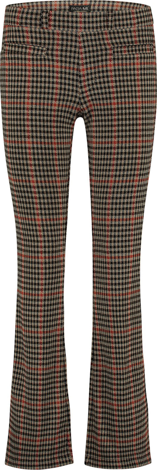 Para Mi Flared Broek Jade Bruin Para Mi Flared Broek Jade Bruin