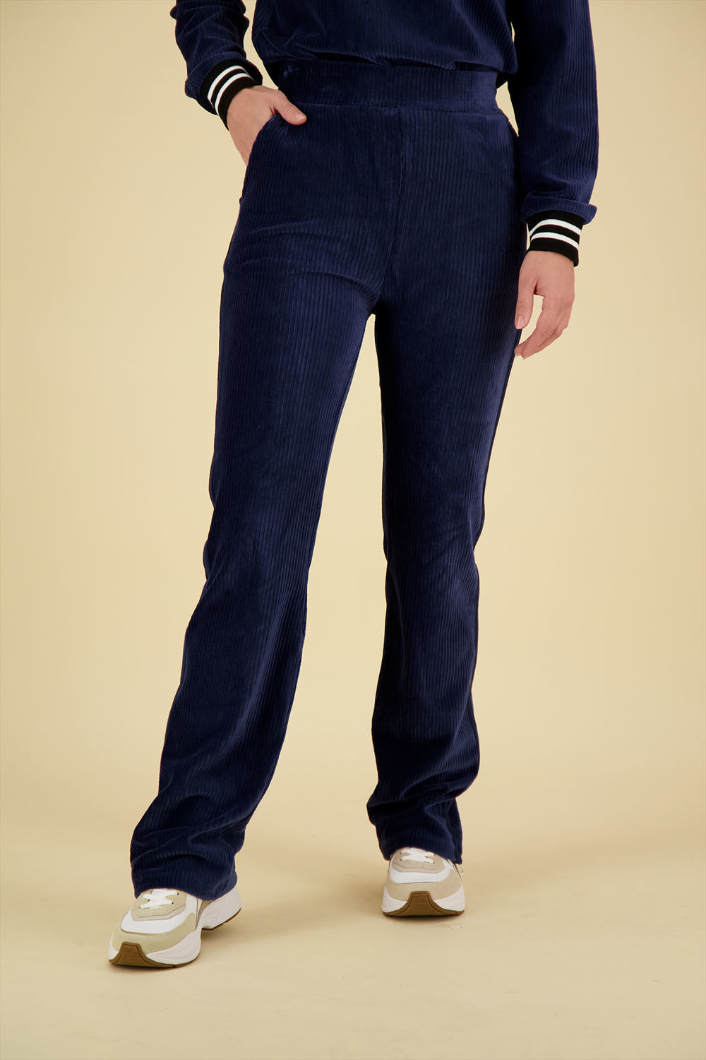 Anna Blue Broek Jae Blauw Anna Blue Broek Jae Blauw