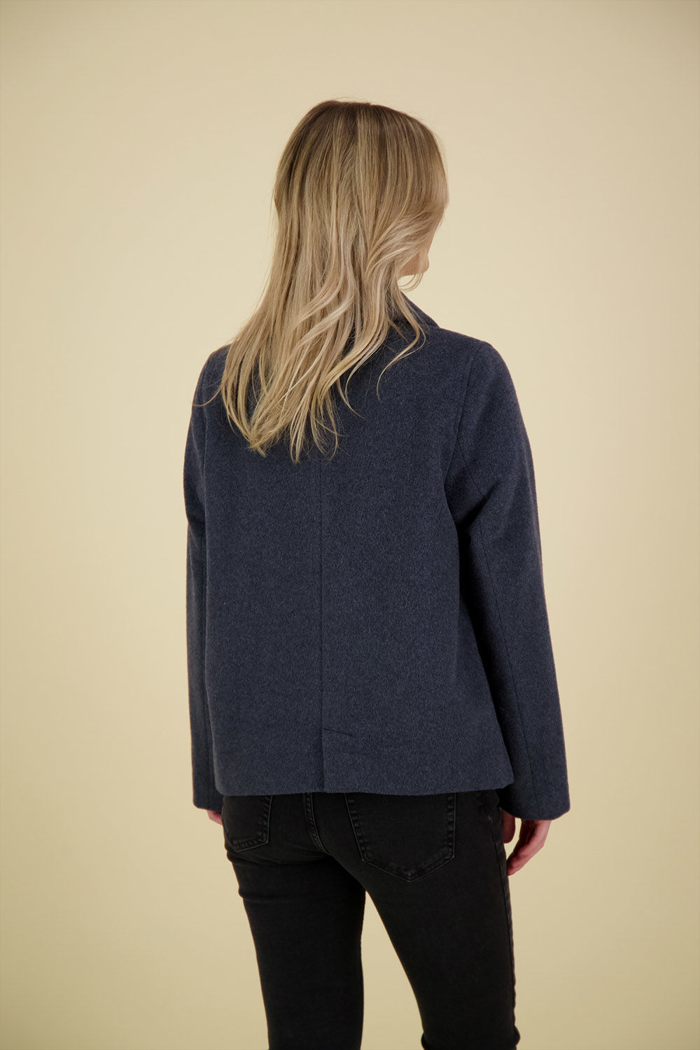 Mos Mosh Jas Vicca Blauw  Mos Mosh Jas Vicca Blauw