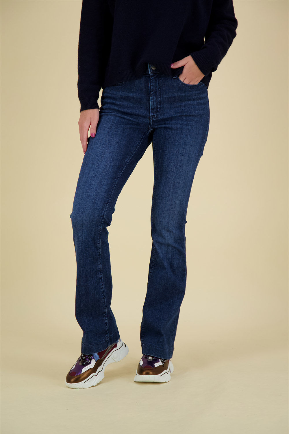 Mac Jeans Dames Jeans Blauw Mac Jeans Dames Jeans Blauw
