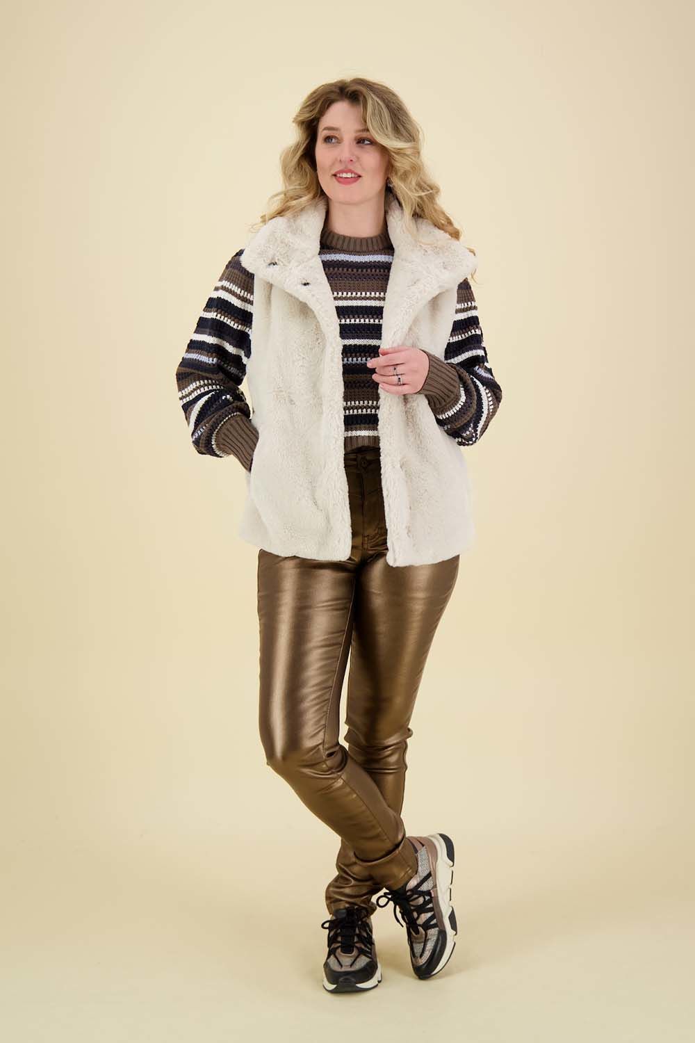 Geisha Jeans Bruin Geisha Jeans Bruin