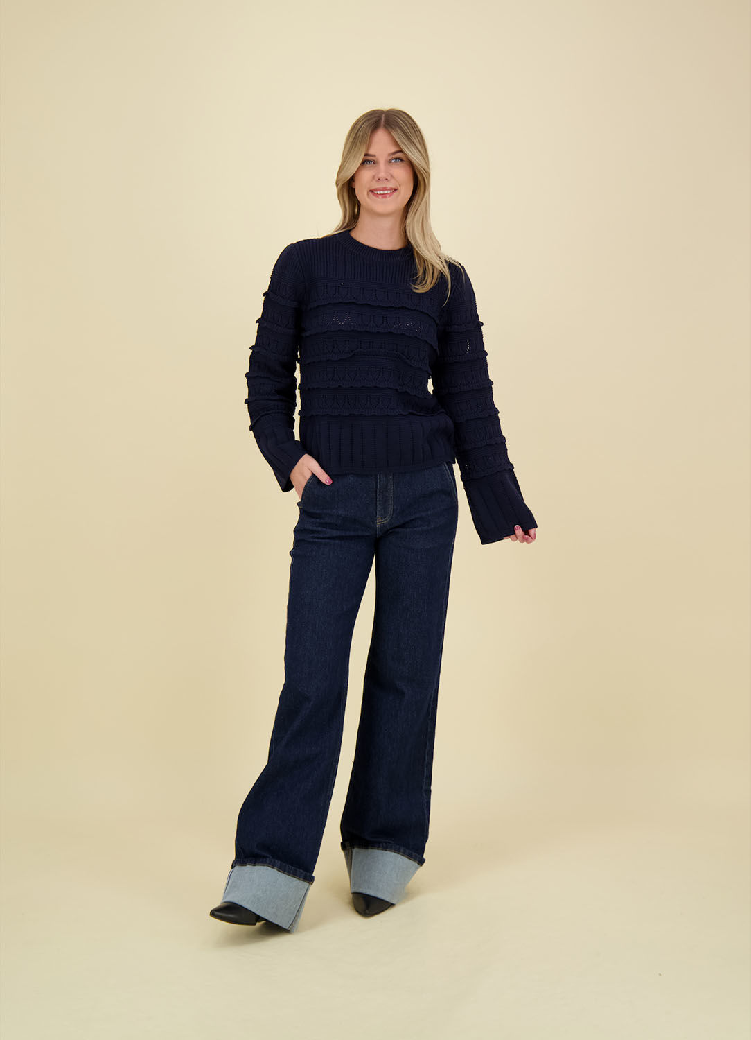 Co'couture Jeans Hubby Donkerblauw Co'couture Jeans Hubby Donkerblauw