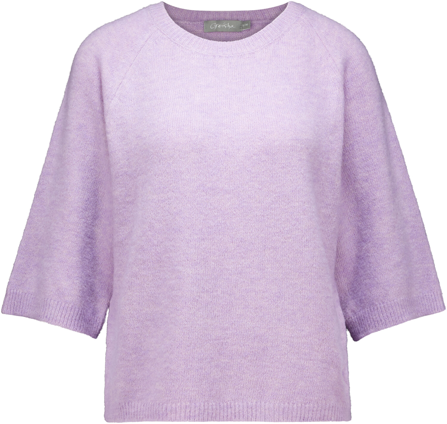 Pullover 3/4 Mouw Paars  Pullover 3/4 Mouw Paars