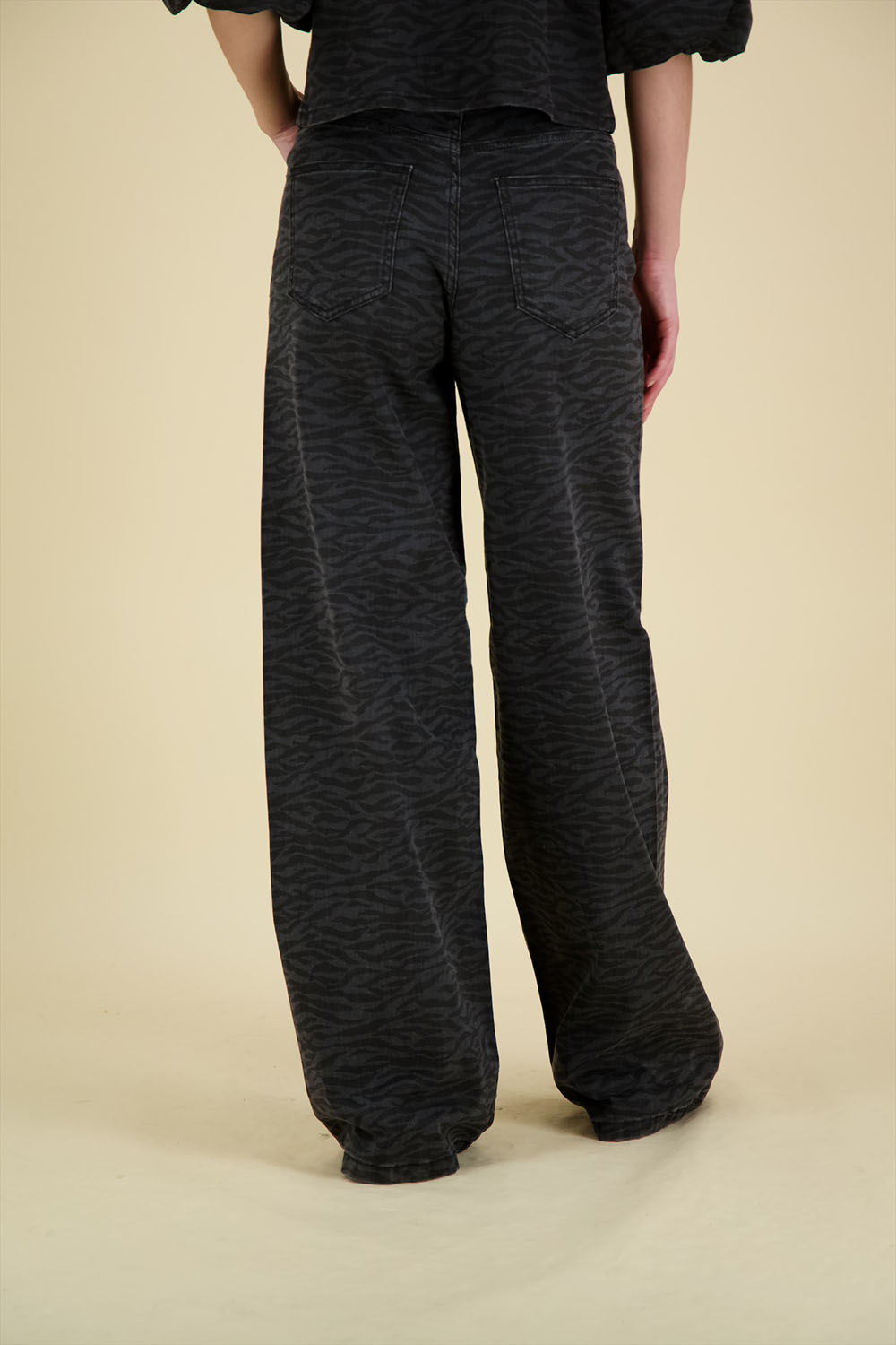 Co'couture Jeans Zebra cc Zwart Co'couture Jeans Zebra cc Zwart