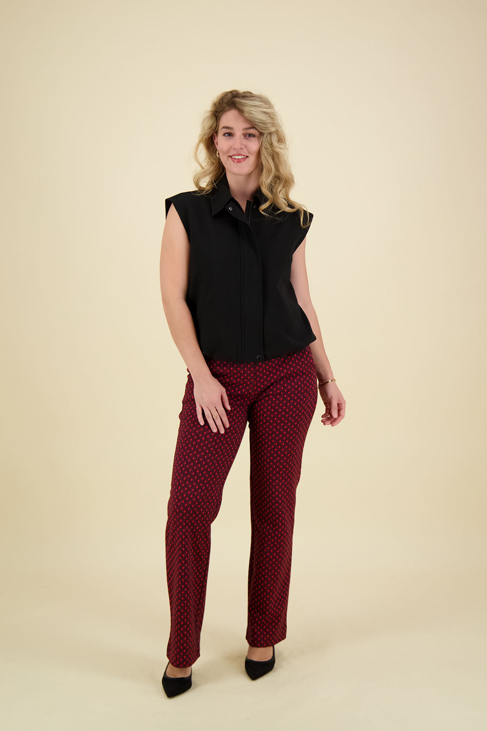 Toni Broek Jenny  Rood Toni Broek Jenny  Rood