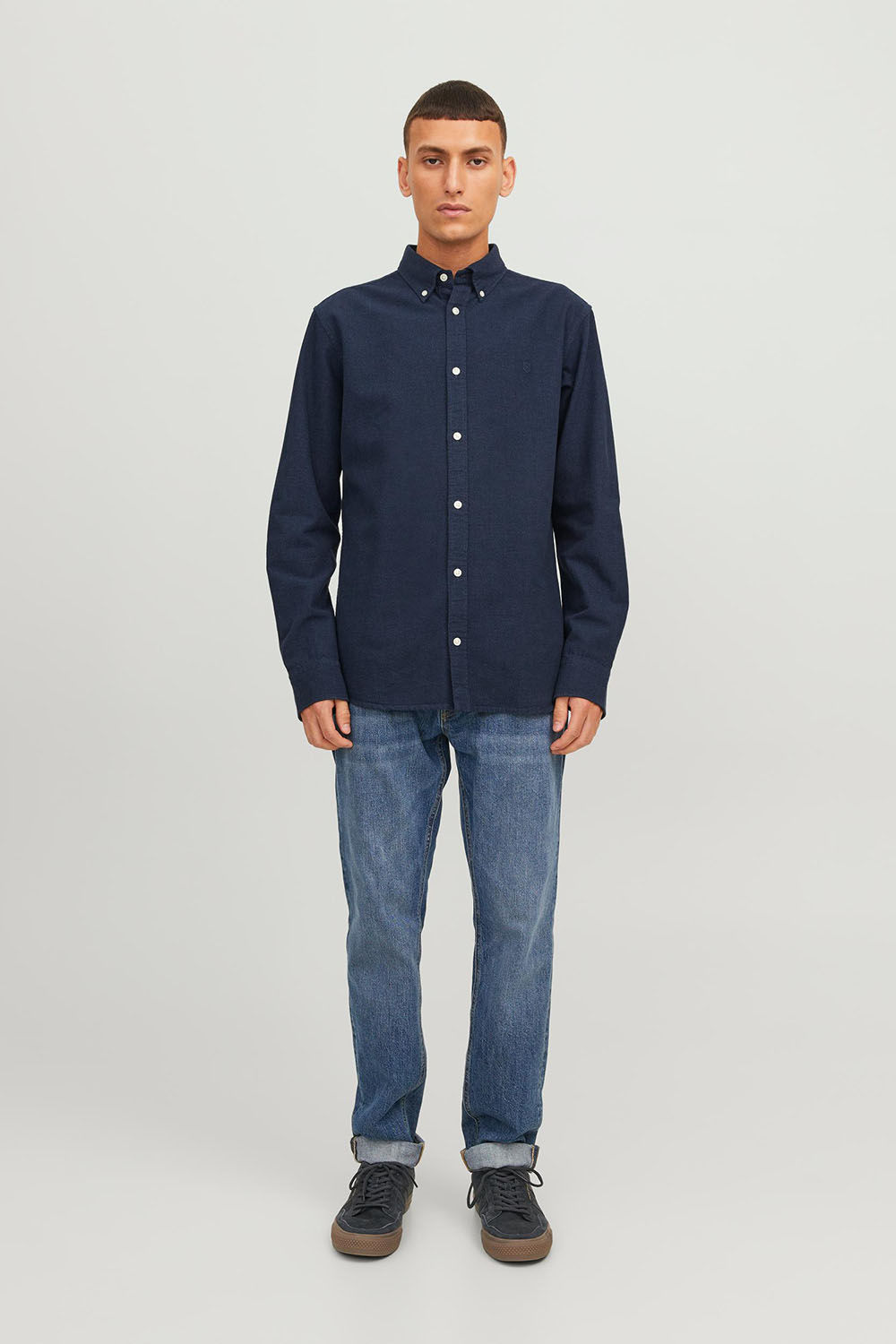 Jack & Jones Overhemd blauw  Jack & Jones Overhemd blauw