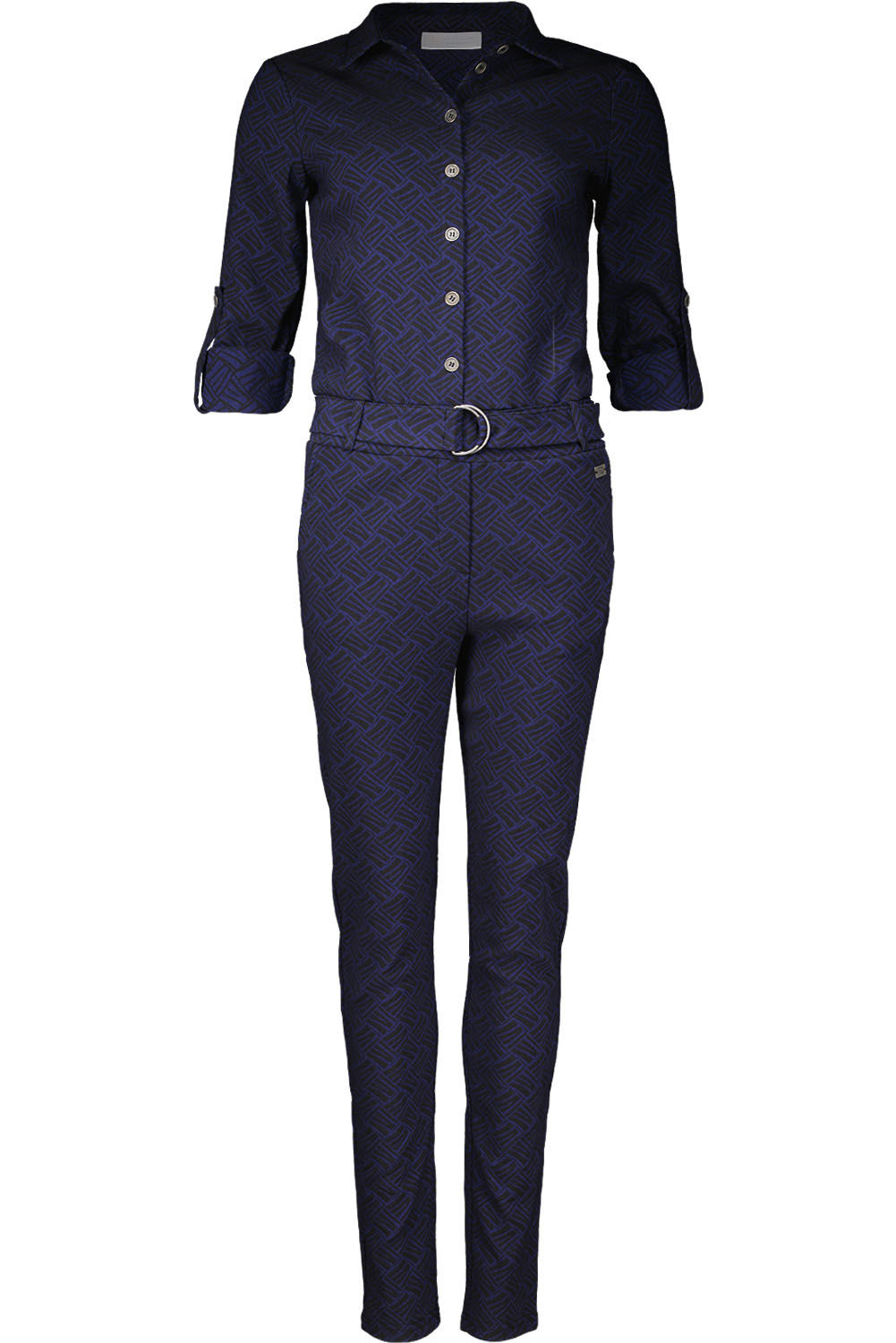 TQ Amsterdam Jumpsuit Zwart Blauw TQ Amsterdam Jumpsuit Zwart Blauw