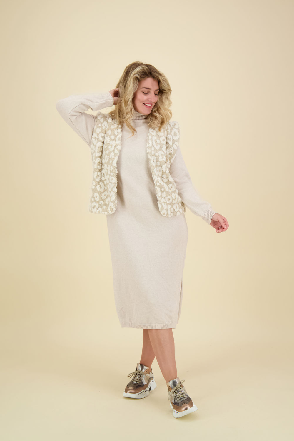 In Shape Dress Flori sand melee In Shape Dress Flori sand melee
