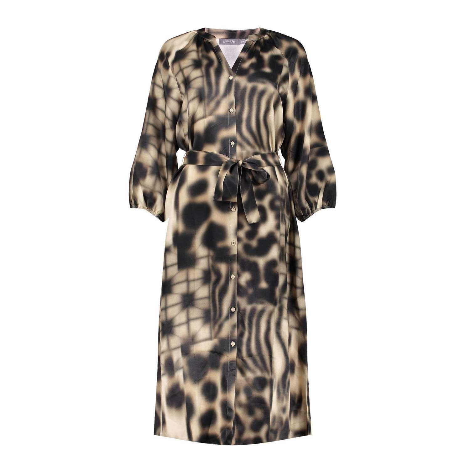 Geisha Jurk Bruin  Geisha Jurk Bruin